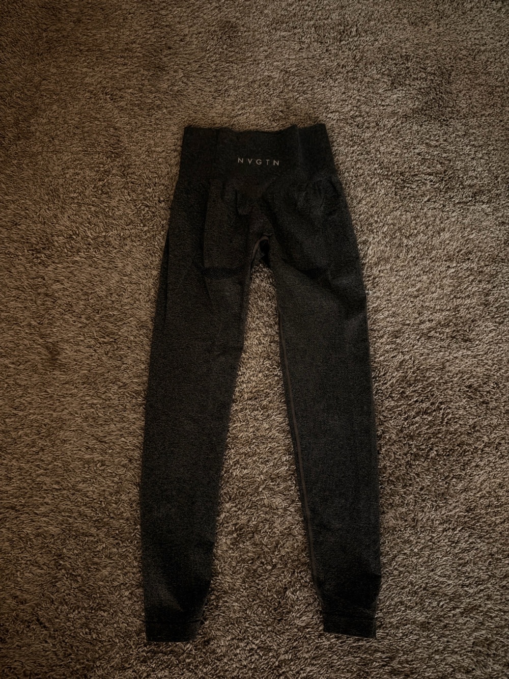 NVGTN Dark Charcoal High-Rise Leggings